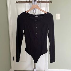 Free People Henley Bodysuit